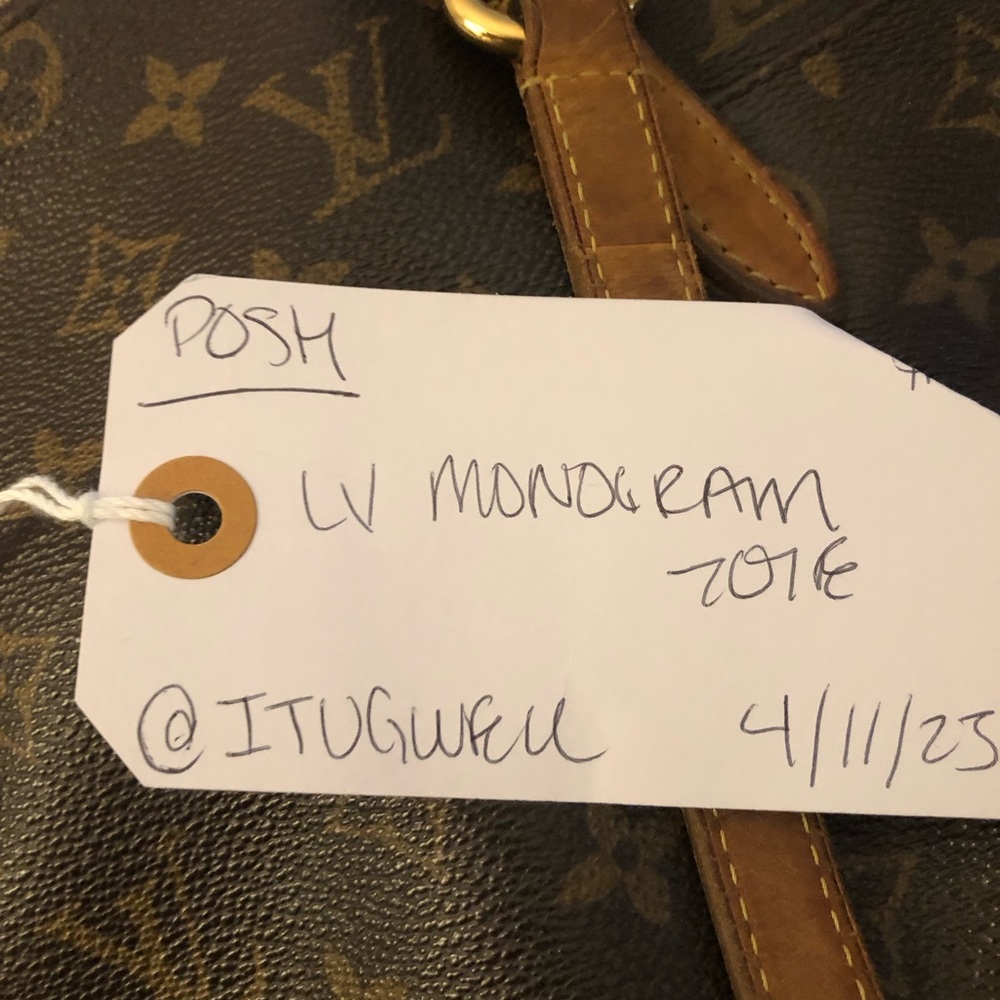 Louis Vuitton Monogram Totally Canvas Brown Tote Bag - Picture 15 of 15